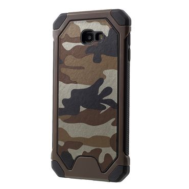 Outdoor Case für Samsung Galaxy J4+ (2018) TPU Hybrid Camouflage