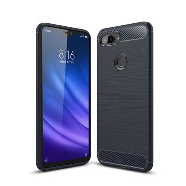 TPU Case für Xiaomi Mi 8 LITE Carbon Skin Brushed