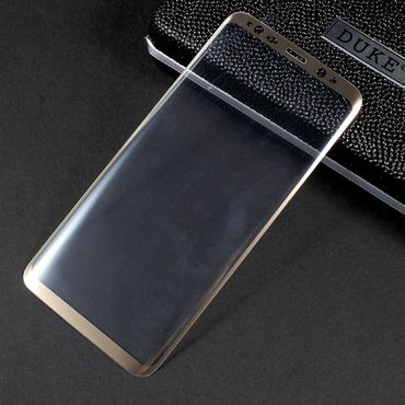 Schutzglas für Samsung Galaxy S8 Full Cover Curved Display Folie Tempered Glass