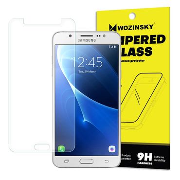 WOZINSKY Schutzglas Folie Tempered Glass Protector für Samsung Galaxy J5 2016