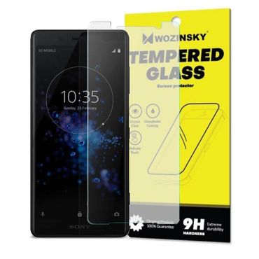 WOZINSKY Schutzglas Folie Tempered Glass Screen für Sony Xperia XZ2 Compact