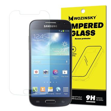 WOZINSKY Schutzglas Folie Tempered Glass Screen Protector für Samsung Galaxy S4