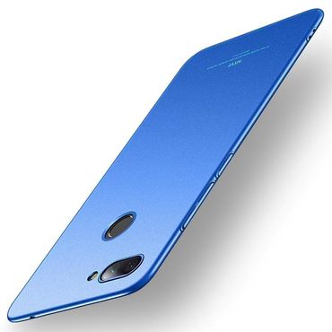 MSVII Hard Case für Xiaomi Mi 8 LITE ultradünne PC Handyhülle, Farbe: Blau