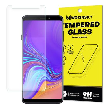 WOZINSKY Schutzglas Folie Tempered Glass Protector für Samsung Galaxy A9 2018