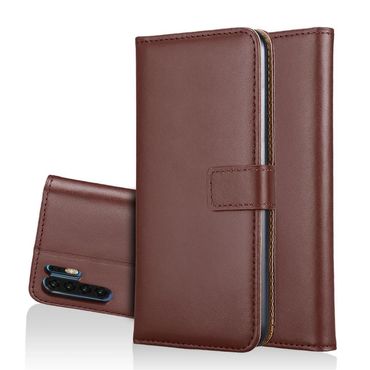 Wallet Case für Huawei P30 PRO Genuine Split Echt Leder Tasche