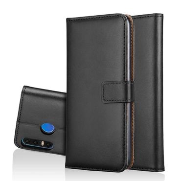 Wallet Case für Huawei P30 LITE Genuine Split Echt Leder Tasche