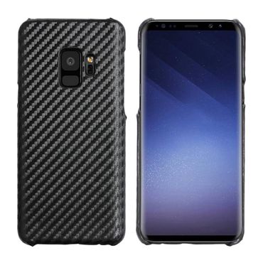 Hard Case für Samsung Galaxy S9 Carbon Fiber Optik Muster