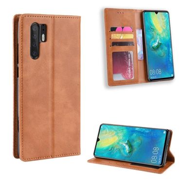 Wallet Case für Huawei P30 PRO Vintage Karo Handy Tasche Magnet