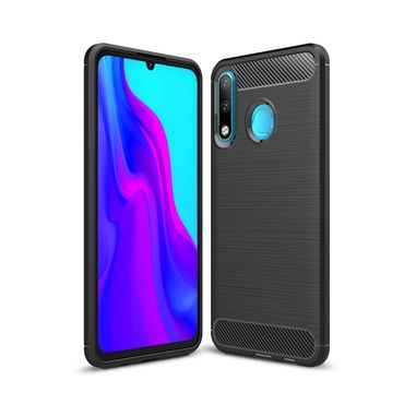 TPU Case für Huawei P30 LITE Carbon Skin Brushed Hülle