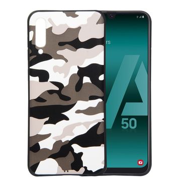 TPU Case für Samsung Galaxy A50 Camouflage Muster Flexi Handyhülle
