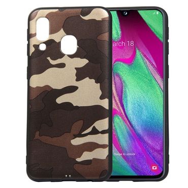 TPU Case für Samsung Galaxy A40 Camouflage Muster Flexi Handyhülle