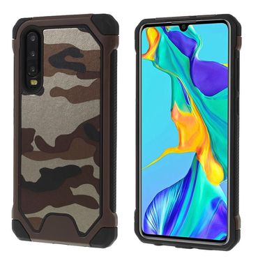 Outdoor Case für Huawei P30 TPU Hybrid Camouflage Schutzhülle