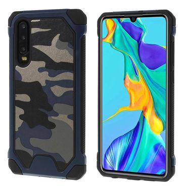 Outdoor Case für Huawei P30 TPU Hybrid Camouflage Schutzhülle