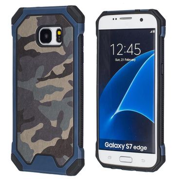 Outdoor Case für Samsung Galaxy S7 Edge TPU Hybrid Camouflage