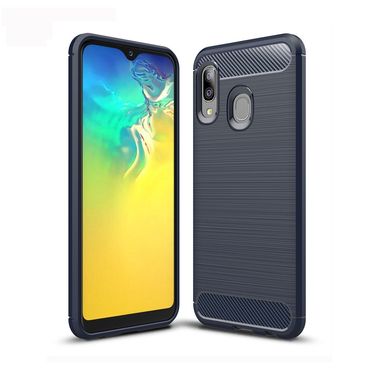 TPU Case für Samsung Galaxy A20e Carbon Skin Brushed Hülle