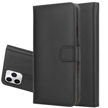 Wallet Case für Apple iPhone 11 PRO Genuine Split Echt Leder Handy Tasche