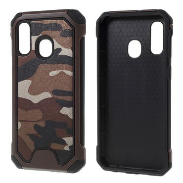 Outdoor Case für Samsung Galaxy A40 TPU Hybrid Camouflage