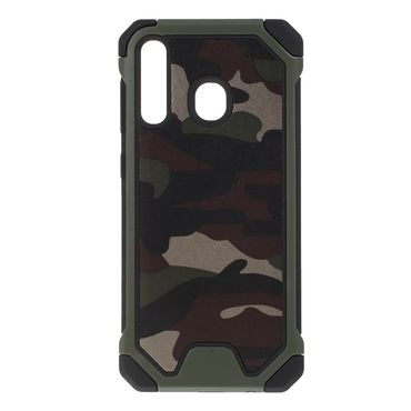Outdoor Case für Samsung Galaxy A50 TPU Hybrid Camouflage