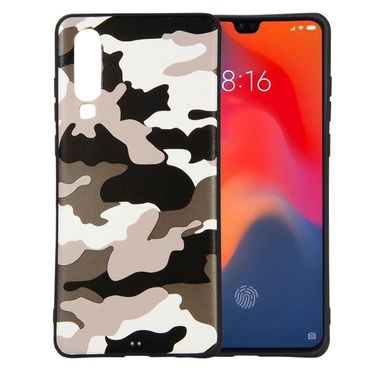 TPU Case für Huawei P30 Camouflage Muster Flexi Handyhülle