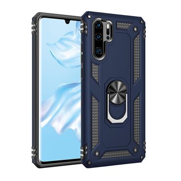 Outdoor Case für Huawei P30 PRO TPU PC Hybrid Sergeant Armor Metall Ring Hülle