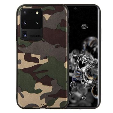 TPU Case für Samsung Galaxy S20 ULTRA Camouflage Muster Flexi Handyhülle Cover