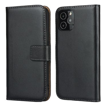 Wallet Case für Apple iPhone 12 MINI TPU Split Echt Leder Handy Tasche Klappetui