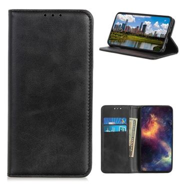 Wallet Case Echt Leder Magnet Handy Tasche Schutzhülle für Samsung Galaxy A32 5G