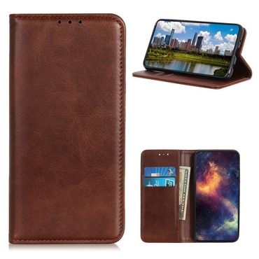 Wallet Case Echt Leder Magnet Handy Tasche Schutzhülle für Samsung Galaxy A32 5G
