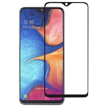 Schutzglas für SAMSUNG GALAXY A20e Full Cover Curved Tempered Glass Schutzfolie