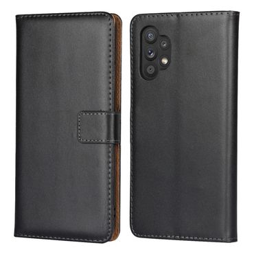Wallet Case für SAMSUNG GALAXY A32 5G TPU Split Echt Leder Handy Tasche Hülle