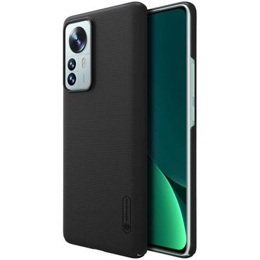 NILLKIN Hard Case für XIAOMI 12 PRO Super Frosted Cover Matte Schutzhülle Shield, Farbe: Schwarz