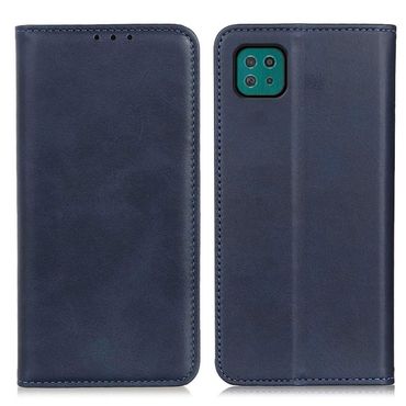 Wallet Case für SAMSUNG GALAXY A22 5G Echt Leder Magnet Handy Tasche Klapp Hülle