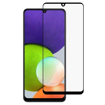 Schutzglas für SAMSUNG GALAXY A22 4G Full Cover Full Glue Tempered Glass Folie