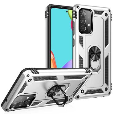 Outdoor Case für SAMSUNG GALAXY A52 A52s TPU Hybrid Sergeant Armor Ring Hülle