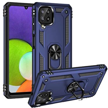 Outdoor Case für SAMSUNG GALAXY A22 4G TPU PC Hybrid Sergeant Armor Hülle Cover