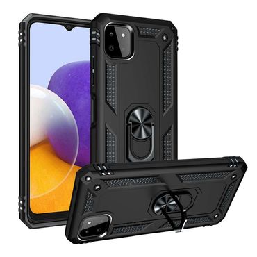 Outdoor Case für SAMSUNG GALAXY A22 5G TPU PC Hybrid Sergeant Armor Hülle Cover