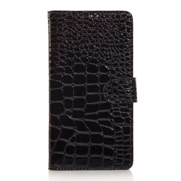 Wallet Case für Samsung Galaxy Note 4 Croco Leder Skin