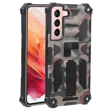 Outdoor Hülle für Samsung Galaxy S22 Camouflage Shockproof Schutz Cover Armor