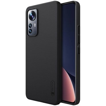 NILLKIN Hard Cover für Xiaomi 12 LITE Super Frosted Matte Schutzhülle Case Grip, Farbe: Schwarz