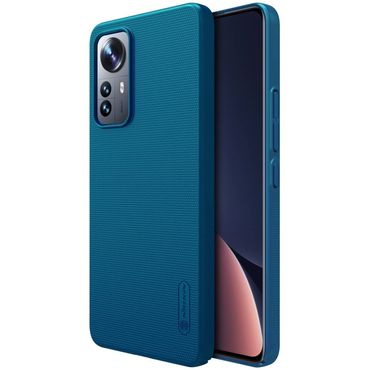 NILLKIN Hard Cover für Xiaomi 12 LITE Super Frosted Matte Schutzhülle Case Grip, Farbe: Blau