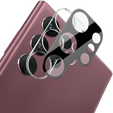 IMAK Kamera Schutzglas für Samsung Galaxy S23 ULTRA Kameraschutz Glas Abdeckung