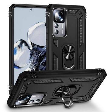Outdoor Hülle für Xiaomi 12T 12T PRO TPU PC Hybrid Sergeant Armor Ring Cover