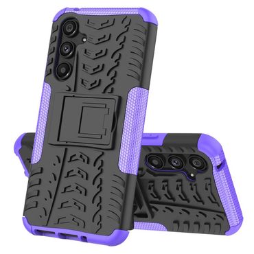Outdoor Hülle für Samsung Galaxy A54 Tire Rutschfest Kickstand PC TPU Cover Case