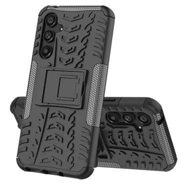 Outdoor Hülle für Samsung Galaxy A54 Tire Rutschfest Kickstand PC TPU Cover Case