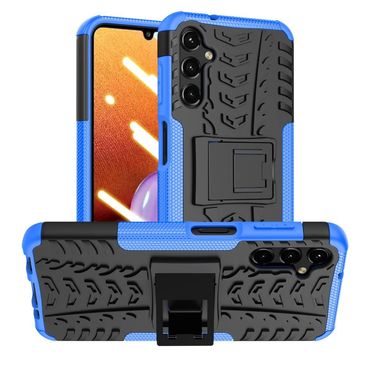 Outdoor Hülle für Samsung Galaxy A14 Tire Rutschfest Kickstand PC TPU Cover Case