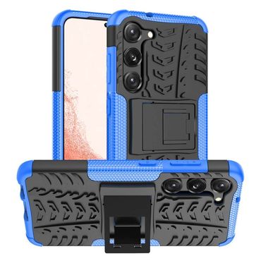 Outdoor Hülle für Samsung Galaxy S23 Tire Rutschfest Kickstand PC TPU Cover Case