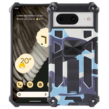 Outdoor Hülle für Google Pixel 8 PRO Camouflage Shockproof Schutz Armor Cover