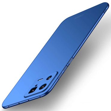 MOFI Hard Cover für Xiaomi 13 ultradünne PC Handyhülle Matt Case 0,7mm Frosted, Farbe: Blau