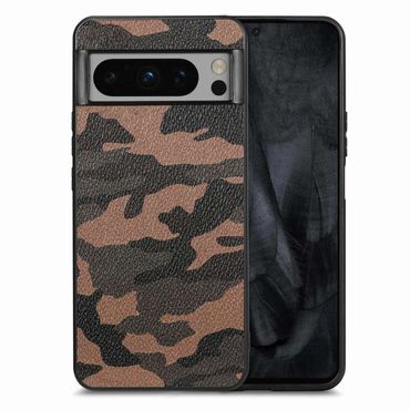 TPU Hülle für Google Pixel 8 PRO Camouflage Schutz Case Army Flexi Tarn Cover