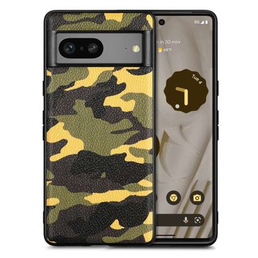 TPU Hülle für Google Pixel 7 Camouflage Schutz Case Army Flexibel Tarn Muster